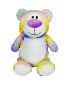 Grace the Pastel Rainbow Bear