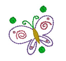 Doodle Butterfly
