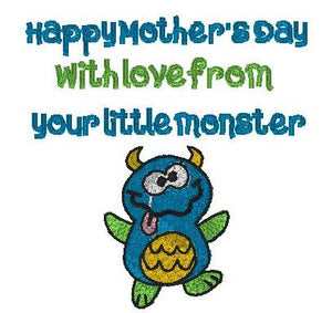 Mother's Day little monster