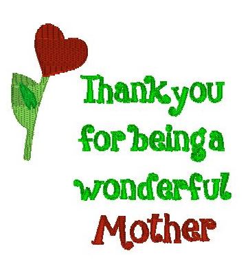 Mother's Day thank you