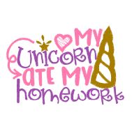 My Unicorn ate my homework