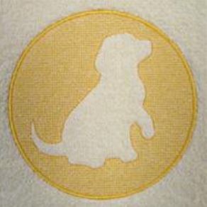 Puppy - embossed