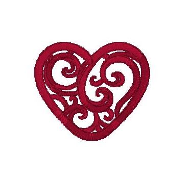Swirly Heart #1