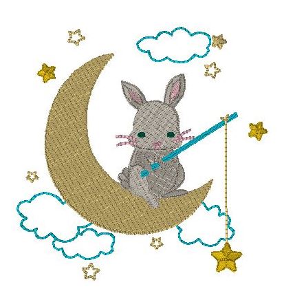 Wish upon a star bunny