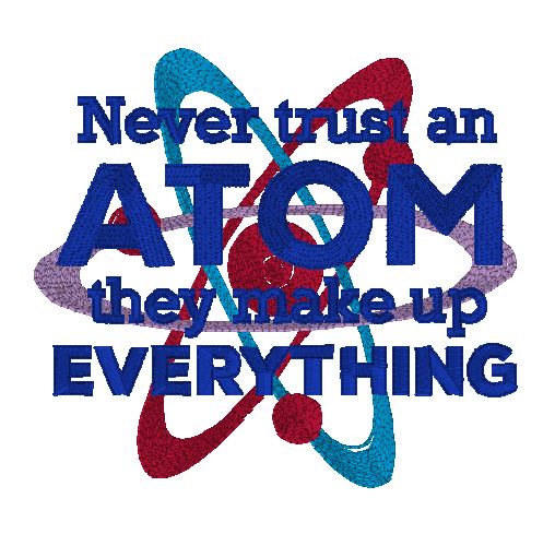 Never trust an atom