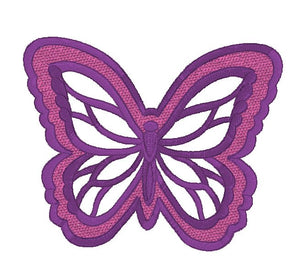 Butterfly - embossed