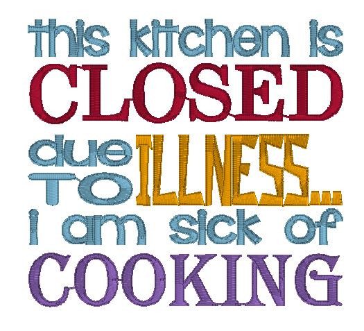 Sick of Cooking